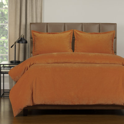 Velvet Channel Duvet Cover & Insert