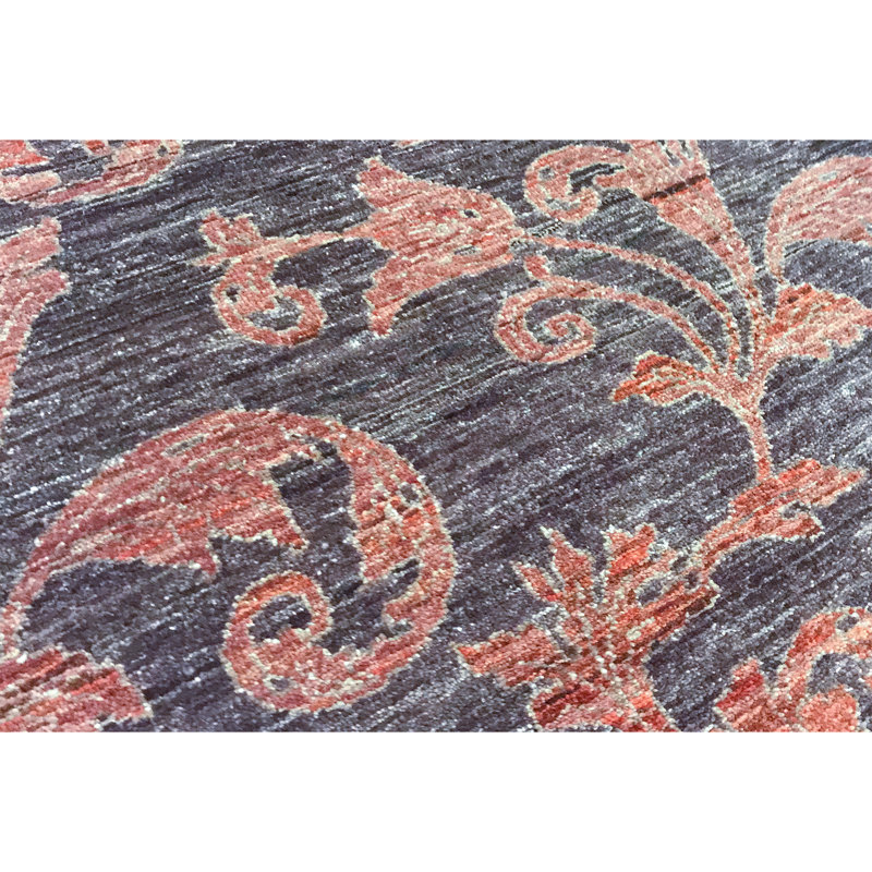 Tapis rouille de haute qualité noué à la main