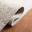 Tapis en laine / coton Hanforrd touffeté à la main ivoire / gris-1345556819