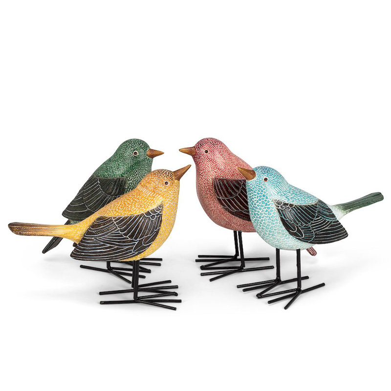 Ensemble de 4 figurines Fatuberlio Birds
