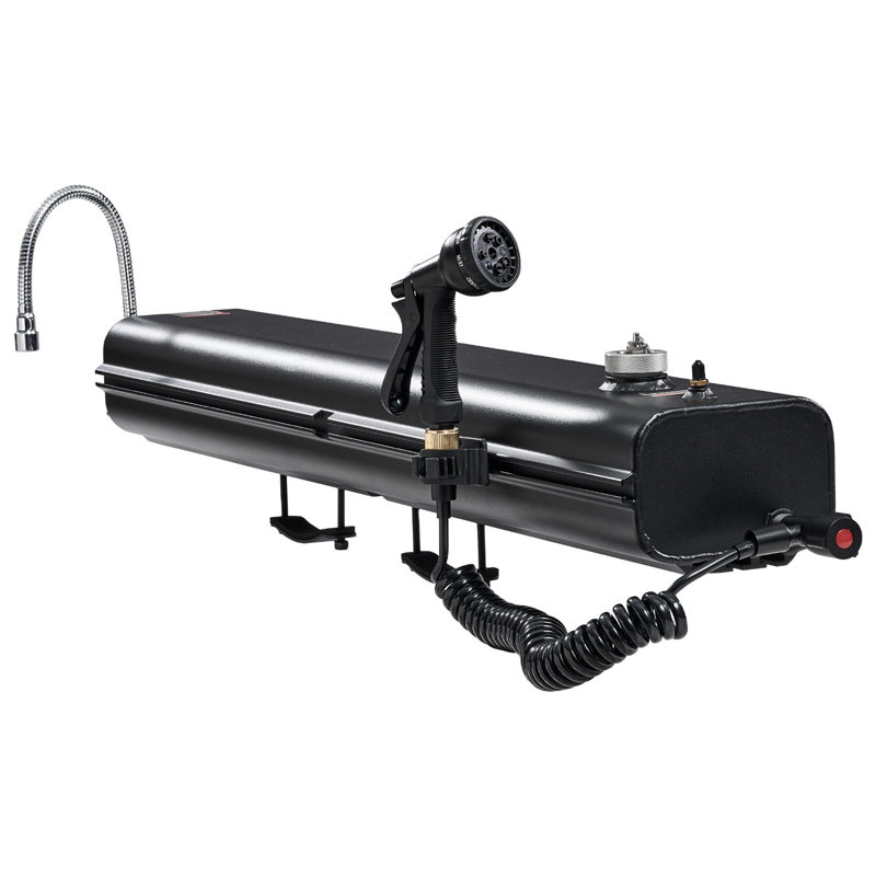 7 Gal Roof Rack Water Tank Portable Water Tank With Splash-Guard Panel