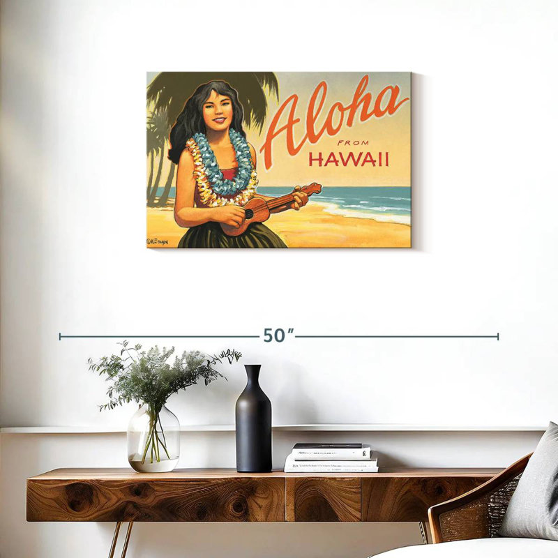 Gillard Aloha d'Hawaï II, H 20 po x l 30 po