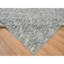 12'2"x15' Beige Modern Striae Design Pure Wool Hand Loomed Oversized Rug EB5395DF0A9A42F0A02875CDE9DD70A9