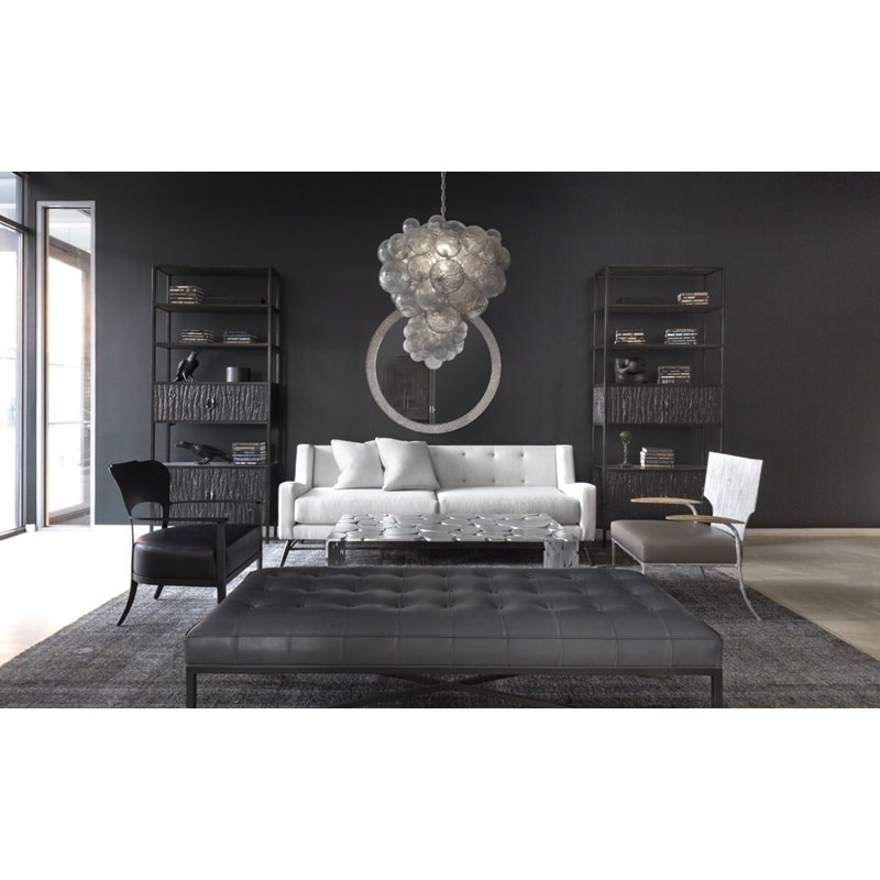 Muriel 5-Light LED Geometric Chandelier, Silver