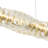 Luxury Dimmable Sparkle Led Crystal Pendant Light