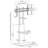 Quitman Symple Stuff Single Screen Floor Stand Mount