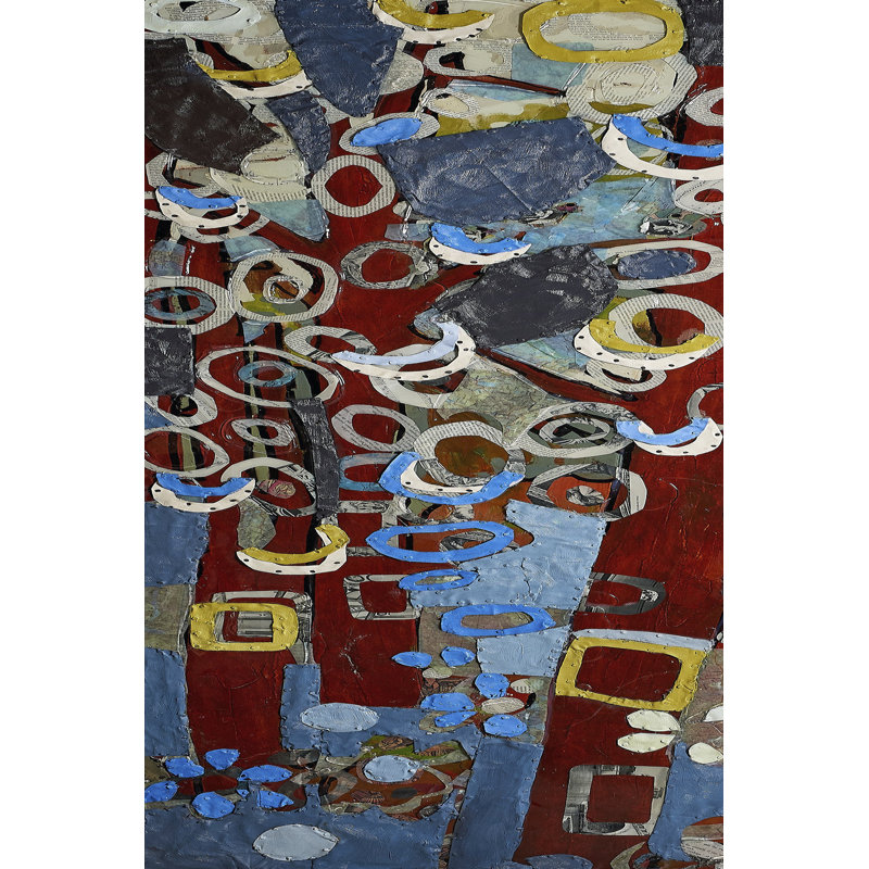 Cut Paper Trees I by Erin McGee Ferrell - Wrapped Canvas Print, 46cm H x 30cm W x 3.8cm D