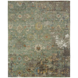 Heritage Bloom Hand Knotted Area Rug