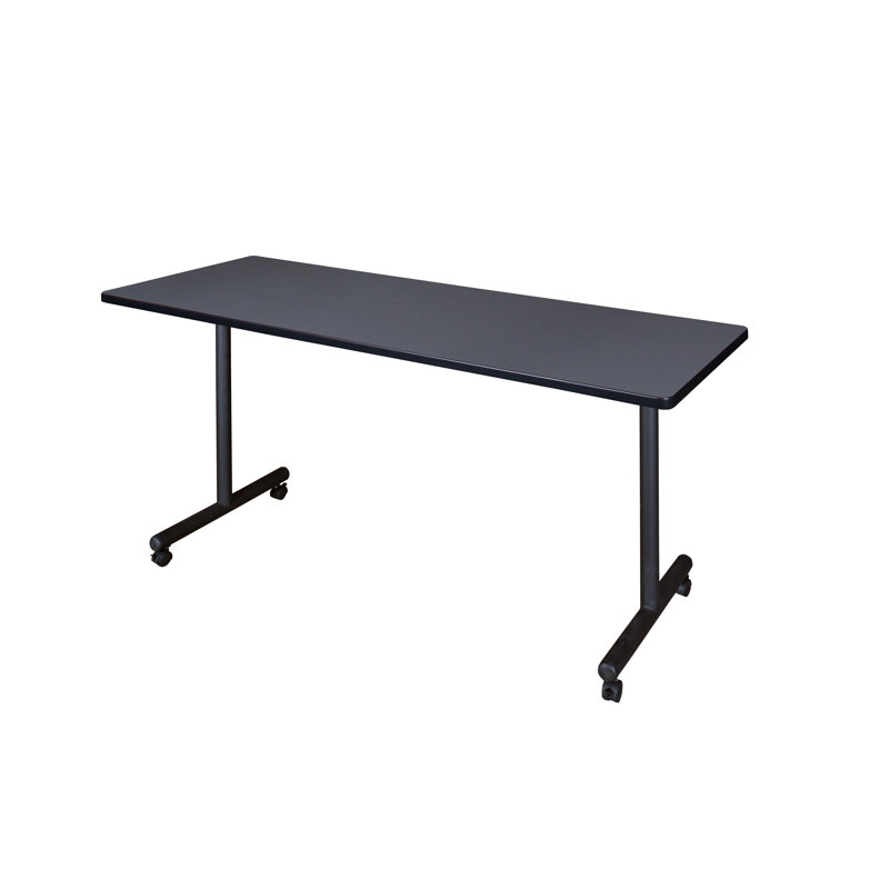 Nishika Mobile Training Table, H 29 po x L 72 po x l 24 po, Gris nébuleux