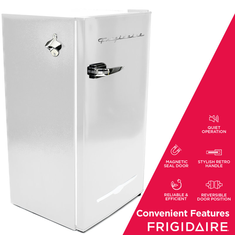 Frigidaire 3.2 CU. FT. Compact Refrigerator (Retro Design), White