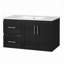 Meuble-lavabo mural 36 po avec 2 tiroirs-207860620