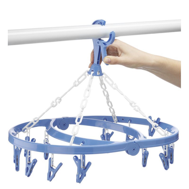 Metal Foldable Clip And Dry Hanger