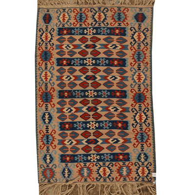 Wool Southwestern Area Rug
