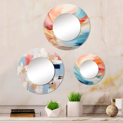 Cibecue Metal Round Mirror