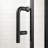 Pivot Swing Single Glass Panel Shower Door 34 In.W X 72 In.H-111837175