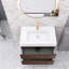 Ensemble de meuble-lavabo simple 30 po avec surface solide Lillyanah-583495548-583495550