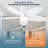 42" 5-blade Indoor Tropical Flush Mount Ceiling Fan With Light And Remote/app Control-1389845913