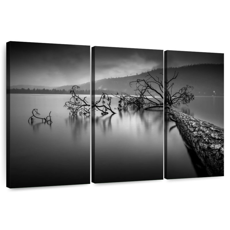 Lac foncé Alvord, H 28 po x l 45 po