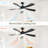 52 Inch Modern Ceiling Fan With 5 ABS Blades Remote Control Reversible DC Motor For Bedroom-271271570-272984255