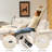 81" L-Shaped Sleeper Sofa With Pull-Out Bed & Armrest Storage-2061494322