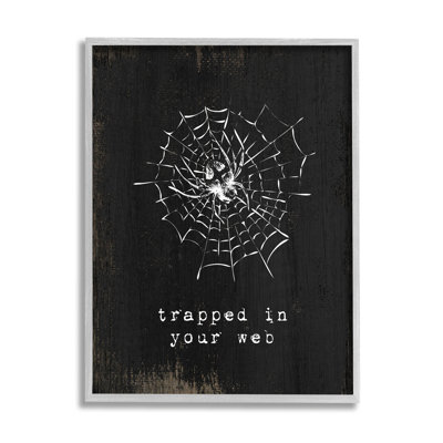 Trappé dans votre toile d'araignée par Lil 'Rue - Impression sur toile