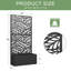 Metal Planter Box with Trellis with Wheels-112275377