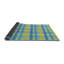 Tapis bleu Kinzel-691506780