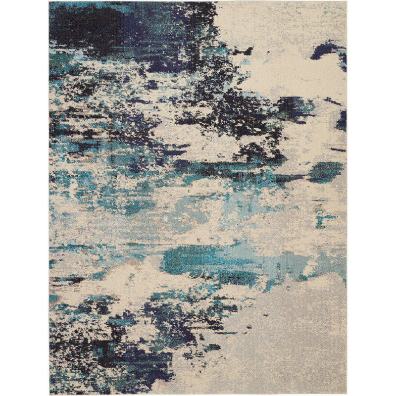 Lucrezia Abstract Area Rug, Rectangle 201 x 292 cm