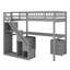 Lit mezzanine amélioré avec bureau et barre lumineuse illuminée-1742512598-1742512599