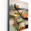 Jamuna - Horloge murale peinture abstraite-38893021