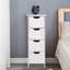Armoire de salle de bain autoportante l 12 po x H 32 po x P 12 po Danilla