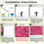 Papier peint adhésif auto-adhésif moderne l 144 po x H 100 po Peel and Stick-1217439273