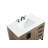Eugene 36'' Single Bathroom Vanity with Engineered Marble Top-529394653