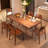 Simple solid wood table-106325002
