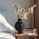 Neutral Round Modern Ceramic Bubble Vase