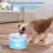 Automatic Water Dish Quiet Cat Drinking Fountain With Wireless Pump