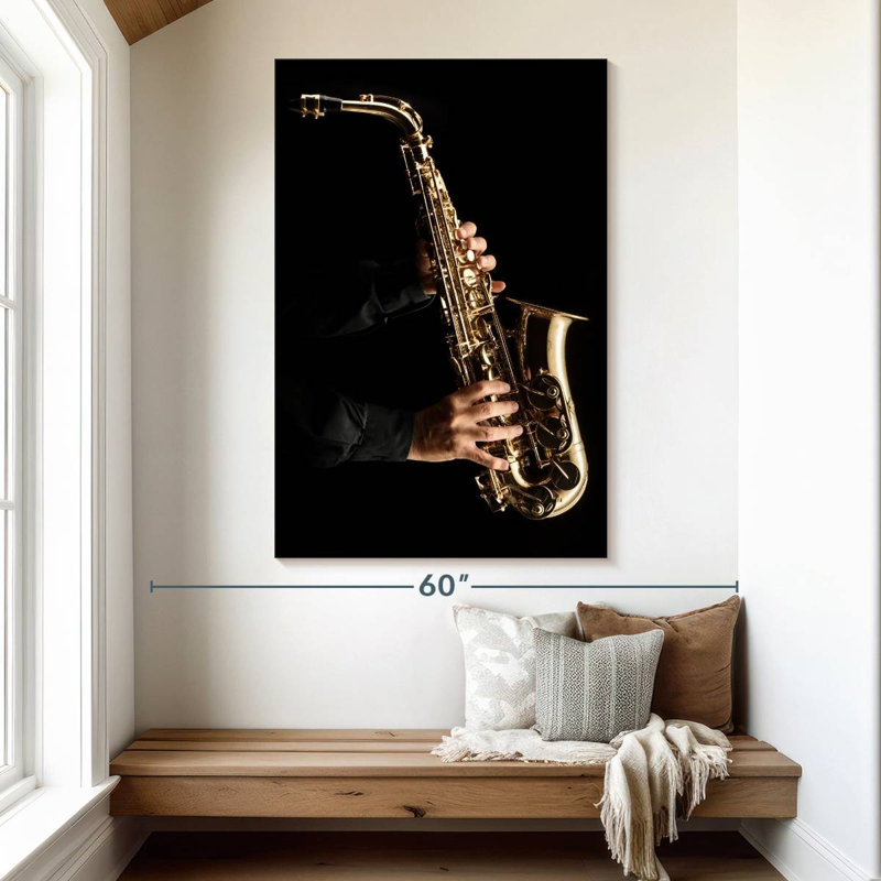 Abarca Classic Saxophone, H 51 po x l 34 po