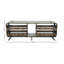 Banc de rangement en métal Rainey