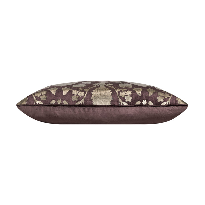 Mila Brown Gold Pillow