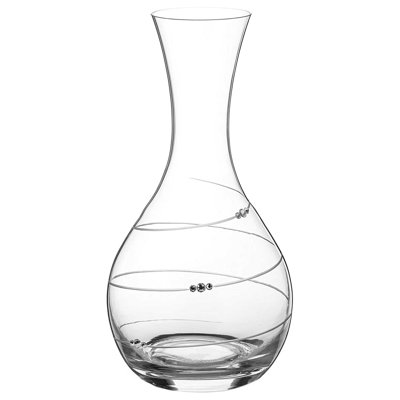 Swarovski Crystals Toast Swirl Hand Cut 1.2L Carafe