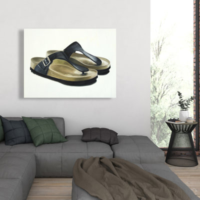 Sandals – Hyperrealist Livingroom Canvas for Home Decor Sandals – Hyperrealist Livingroom Canvas for Home Decor