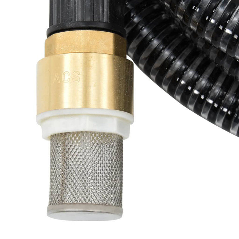 Bogosav PVC Hose, 2.9cm H x 500cm W x 2.9cm D, Black