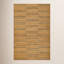 Jute / Sisal Striped Area Rug in Natural-817463812