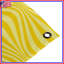 Tapisserie murale «Yellow Wavy Lines» - Décoration murale vagues-838652193