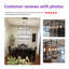 Lustre 6 lumières pour îlot de cuisine, luminaire suspendu de style campagnard avec chaîne réglable, finition en fer noir-992868539