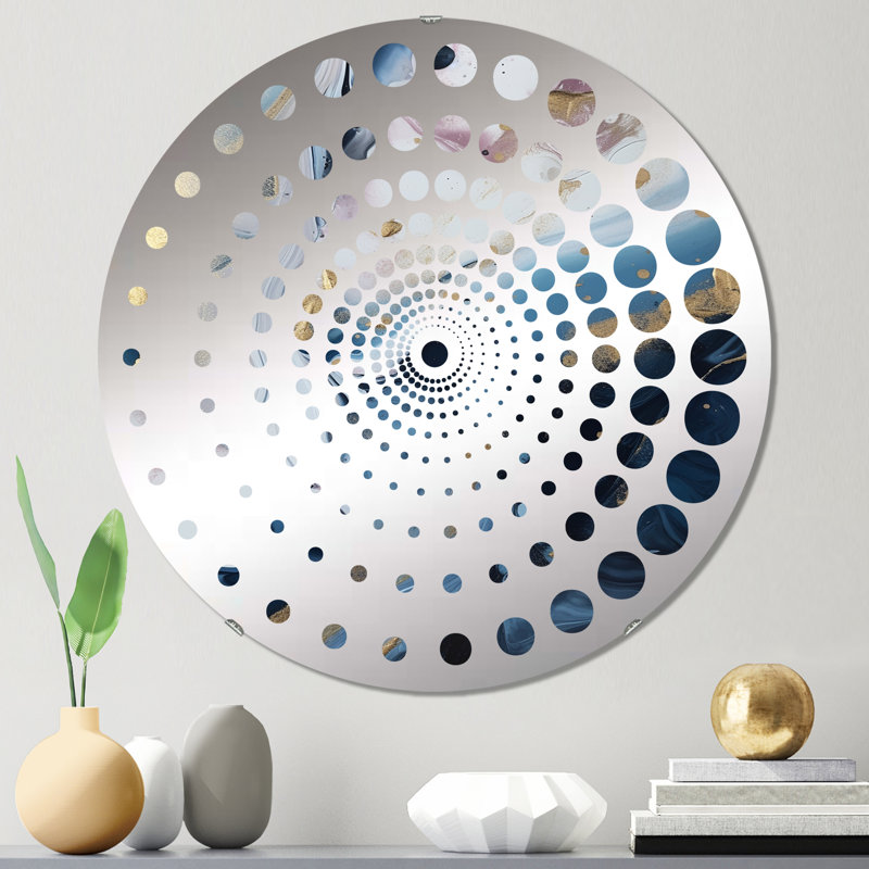 Miroir mural Gradel, 23,6 po x 23,6 po