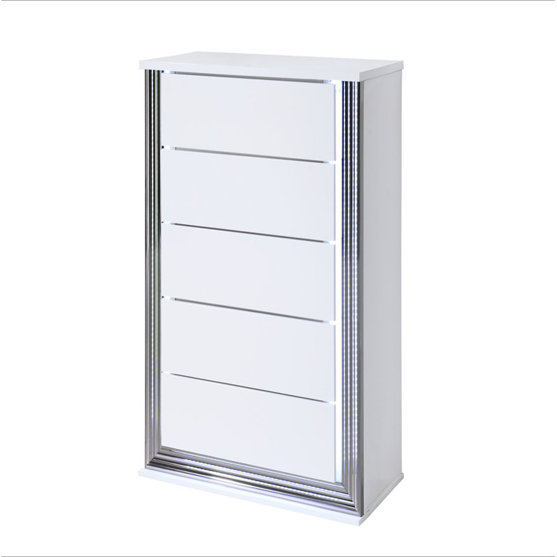 Commode blanche à lune MOON