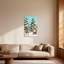 «Christmas Reindeer Christmas Snow Trees Holiday», reproduction d'art sur toile-2117328999