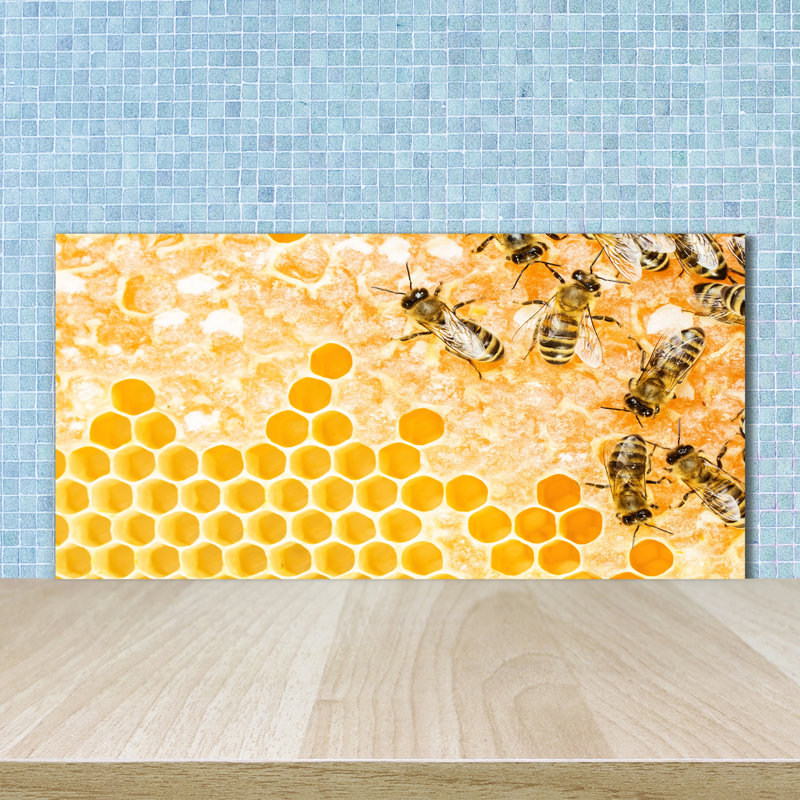 Mediapolis 50cm W x 100cm L Glass Peel and Stick Panel