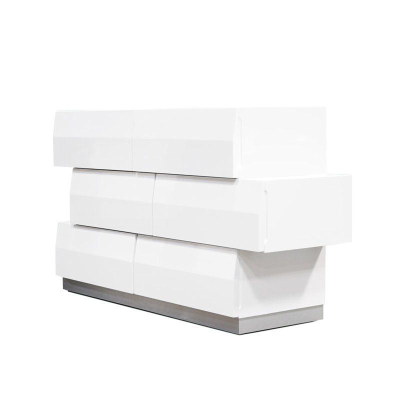 Commode double 6 tiroirs 52 po Mcowenen